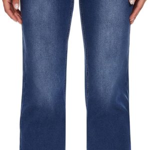 KDF Fleece Lined Jeans Women High Waisted Wide Leg Baggy Jeans for Women Winter Lined Jean Pants