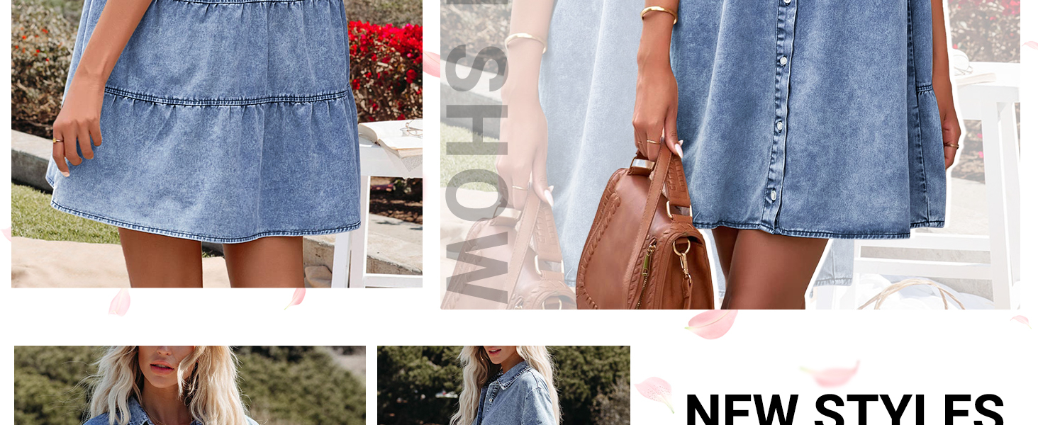 denim dress