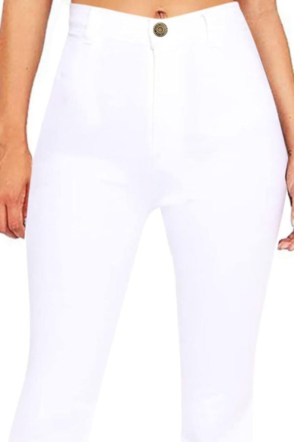 KDF Flare Jeans for Women Women's Bootcut Bell Bottom Jeans High Waisted Stretch Slimming Bell Bottoms Jeans - Image 18