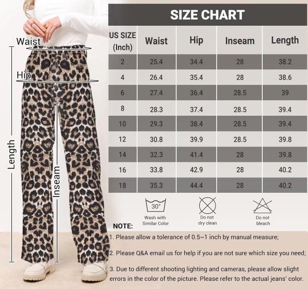 KDF Straight Leg Jeans for Women High Waisted Jeans Frayed Baggy Pants Raw Hem Loose Stretchy Cropped Wide Leg Jeans - Image 44
